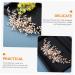 BELLIFFY Headgear Bride Wedding Hair Comb Bridal Flower Hair Comb Wedding Headdress Wedding Pearl Hair Comb Bridal Headpieces for Wedding Bridal Hair Accessories Wedding Hair Accessories - Buy Online on GoSupps.com