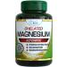 Magnesium Glycinate 200mg Supplement Magnesium Bisglycinate for Women Men Adults to Support Sleep  Heart Health  Muscles  and Nerves Pure Magnesium High Absorption 120 Count (Pack of 1)