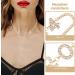 COLLBATH Decor 1 Set Choker Necklace for Women Necklaces Jewelry for Women Necklace for Girls Bracelet Necklace Chain Necklace - Buy Online on GoSupps.com