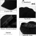 Comhats Women's Newsboy Cap - Black | Style Medium 67145 | Shop Now - Buy Online on GoSupps.com