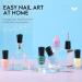 Morovan Macaron Nail Polish Set - Air Dry Fingernail Kit with Base & Top Coat | Glossy Regular & Toenail Polish | Perfect Gift for Women - Summer Colors - Buy Online on GoSupps.com