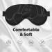 Shop White Elephant Print Unisex Sleep Eye Mask | Soft Comfort Eye Shade for Travel Yoga & Shift Work - Buy Online on GoSupps.com