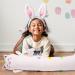 80cm Long Unicorn Plush Pillow | Kawaii Unicorn Stuffed Animal Hugging Pillow | Birthday Christmas Halloween Gift | White - Buy Online on GoSupps.com