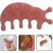 Beavorty Wood Massage Comb & Gua Sha Scalp Massager - Acupressure Tool for Head Neck Hands & Legs - Buy Online on GoSupps.com