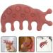 PATKAW Wooden Massage Comb - Green Sandalwood Scalp & Hair Comb Gift for Men | Gua Sha Tool for Scalp Scraping - Buy Online on GoSupps.com