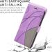 Haygdz Leather Cover for LG K40S - Premium PU Wallet Case with Card Compartment Magnetic Stand & Protective Design - Purple - Buy Online on GoSupps.com