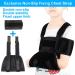 DouHeal Medical Kids Arm Sling - Breathable, Adjustable Toddler Arm Support for Broken Fractured Arm & Shoulder Injury - Pediatric Rotator Cuff and Elbow Immobilizer Band in Black - Buy Online on GoSupps.com