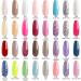 Aikker Dip Powder Nail Colors Set - 32 Glitter Nude Red Pink Yellow Green Shades | 2 in 1 Acrylic Dipping Powder Kit for Nail Art - Perfect for Beginners & Professionals | AK26 - Buy Online on GoSupps.com