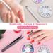 40-Piece Nail Art Decoration Set | Brushes Foil Stickers & More | Perfect for Manicure Enthusiasts | International Shipping Available - Buy Online on GoSupps.com