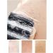 Body Scrub Cloth Scrub Towel Shower Towel Exfoliator Washcloth Scrub Body Cloths Reusable Rough Washcloths for Soothe Cleansing your Skin Black and White - Buy Online on GoSupps.com