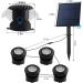 Natpow RGB Solar Pond Lighting - IP68 Waterproof Landscape Lights for Gardens Patios & Trees | Color Changing Diving Spotlights (4 in 1) - Buy Online on GoSupps.com