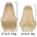 Hair Extensions Invisible Wire Hair Extensions Straight Synthetic Clip in Heat Resistant Hairpiece Natural Straight Hair Extensions for Women Hair Pieces(SQ66 6H613 22inches) 22inches SQ66 6H613 - Buy Online on GoSupps.com