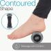 Core Balance Foot Massage Roller for Reflexology & Plantar Fasciitis - Black | International Shipping Available - Buy Online on GoSupps.com