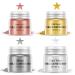 Nomeca Luster Dust Edible Set - 4 Vibrant Colors for Cake Decorating, Baking, and More - Food Grade Shimmer Powder Glitter - 3g/Bottle - Buy Online on GoSupps.com