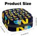 Women's Alphabet Pattern Binding Bags | Tampon Storage with Zip Pockets | Stylish Menstrual Bags - Multi20 - Buy Online on GoSupps.com