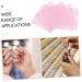Didiseaon 2 Boxes Nail Wipes Cleaning Wipes Gel Nail Polish Travel Wipes Nail Polish Remover Wipes Makeup Wipes Remover Nail Pads Makeup Wipes Travel Size Dip Powder Nail Remover Cotton 4.80X4.80X0.10CM Pink - Buy Online on GoSupps.com