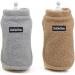 Shop Tineer Pet Dog Winter Coat - Warm Fleece Jacket for Small & Medium Dogs - Khaki - Buy Online on GoSupps.com