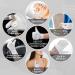 WLLHYF Moisturizing Gloves - White Cotton Touch Screen Gloves for Men & Women | Overnight Spa Cosmetics Treatment for Dry Hands | 1 Pair - Buy Online on GoSupps.com