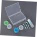 Buy Homsfou 2-St Lens Container - Stylish Double Boxes for Contact Lens Storage | International Shipping Available - Buy Online on GoSupps.com