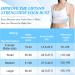 Posture Corrector for Men and Women Adjustable Upper Back Support Adjustable Spinal Posture Correction Belt X-Small Pink - Buy Online on GoSupps.com