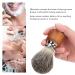 Professional Men's Beard Shaving Brush | Rubber Wood Handle | Facial Cleaning & Hair Shaving Tool - Perfect for Salons & Home Use - Buy Online on GoSupps.com