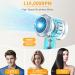 High-Speed Hair Dryer | 110 000 RPM Fast Drying | Ionic Blow Dryer with Low Noise | Travel-Friendly Magnetic Nozzle - White - Buy Online on GoSupps.com