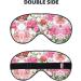 Buy Garden Peony Soft Sleep Eye Mask - Breathable Eye Patch for Travel & Relaxation | Best Comfort for Women - Buy Online on GoSupps.com