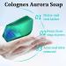 Cologne Aurora Soap - Natural Mens Soap Bar - Handmade Soap Bar For Face & Body - Dark Spot Remover - Moisturising & Acne Removal Soap - Multi-purpose Soap Bar for Hand Wash Brighten and Smooth Skin - Buy Online on GoSupps.com
