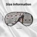 Butterfly High Heel Print Double-Sided Eye Mask Soft and Light Blocking for Enhancing Sleep Quality - Buy Online on GoSupps.com