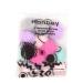 Honbay 12PCS Korean Cute Pom Pom Ball Elastic Hair Ties - Seamless Hair Ropes Ponytail Holders - Buy Online on GoSupps.com