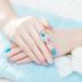 GALPADA Palette Annulaire 4 Pi ces pour Vernis Ongles Supports Argent s Accessoires Nail Art Ongles Professionnels et Amateurs - Buy Online on GoSupps.com