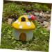 Toddmomy 4pcs Mushroom House Plant Pot Decorations Accessories Fairy Garden Mini As Shown Medium - Buy Online on GoSupps.com