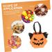 Cabilock Halloween Candy Bag Candy Bags Halloween Candy Holder Small Halloween Treat Bags Child Filler Bulk 22.5X15.5X7CM Orange - Buy Online on GoSupps.com