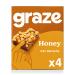 Graze Honey And Oat Bites 4 x 30g 120g