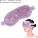 Gel Bead Eye Masks Hot Cold Compress Eye Pack Reusable Cooling Gel Bead Ice Pack Hot Cold Cooling Compress Gel Eye Pad for Stress Relief Migraine Puffiness Dry Eyes Dark - Buy Online on GoSupps.com