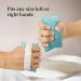 Finger Separator Protector - Hand Contracture Cushion Pillow for Rehabilitation | Blue Flannelette Fabric Training Aid - Buy Online on GoSupps.com