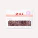 Avoa Beauty Nail Film - Cat Calling | Glitter Red & Pink Leopard Nail Art Design | 16 Long-Lasting Self-Adhesive Nail Wraps for Stunning Manicures - Buy Online on GoSupps.com
