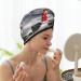 Hair Towel Wrap - Fast Drying Button Closure Turban for Quick Hair Drying - 3D Lighthouse Design - Buy Online on GoSupps.com