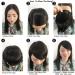 100% Real Hair Thick Side Pony Clip-In Extensions | Natural Black Straight Fringes - Buy Online on GoSupps.com