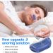 Electric Anti-Snoring Device - Mini Sleep Aid for Blocked Nostrils - Stop Snoring Solution for Men and Women (Blue) - Buy Online on GoSupps.com