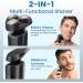 SweetLF Electric Shaver for Men - IPX7 Waterproof 5D Floating Heads LCD Display Cordless Razor with Beard Trimmer & USB-C Charging - Perfect for Wet & Dry Shaves - Buy Online on GoSupps.com