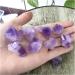 Amethyst Rough Stone 12pcs Natural Raw Amethyst Stone Quartz Purple Crystal Cluster Stones Specimen Home Decor Crafts Decoration Ornament - Buy Online on GoSupps.com