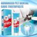Dog Toothpaste Pet Teeth Brushing Cleaning Breath Promote Fresh Breath - 2 oz Cat Dental Care Tooth Paste Prevent Tartar Plaque | Oral Care Restore Luster for Puppy Kitten 12b - Buy Online on GoSupps.com
