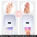 1 Pair UV Gloves for Gel Nails - UPF50+ High-tech UV Protection Gloves for Manicures Anti UVA&UVB UV Nail Gloves for Nail Lamp Skin Care Fingerless Gloves Protect Hands from UV Harm (White) - Buy Online on GoSupps.com