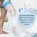 Kimihome Waterproof Leg Cast Cover for Shower - Adult Foot Protector for Casts & Wounds - Reusable & Watertight Seal - Buy Online on GoSupps.com