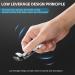 Cumulus Clipmaster Pro Angled Nail Clippers for Seniors | 2024 Sharp Stainless Steel Toenail Clippers | Ergonomic Design for Thick Nails (Black Set - Buy Online on GoSupps.com