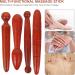 16-Piece Acupuncture Rod & Hand Massager Set - Solid Wood Reflex Zone Tools for Foot Relaxation | Thai Massage Hand Tools - Buy Online on GoSupps.com