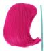 MapofBeauty 12 Inch Hot Pink Short Straight Hair BOB Wig - Natural Look International Shipping - Buy Online on GoSupps.com