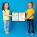 Dunwell Art Portfolio 9x12 Folder (Black) - 24 Pocket Display, 48 Page Art Binder for Kids - 1 Pack - Buy Online on GoSupps.com