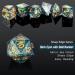 Dungeons and Dragons Dice Set DNDND Handmade Sharp Edge 7 Resin D&D Die with Gift Dice Case for DND Dungeons and Dragon Game (Dark Cyan with Gold Number) - Buy Online on GoSupps.com